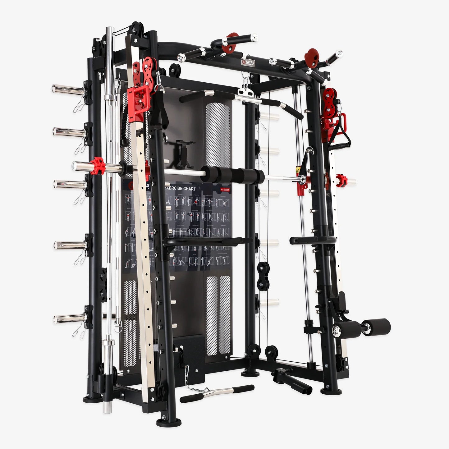 Altas AL-3000Y Multi-Functional Smith Machine Bundle Strength Altas Strength